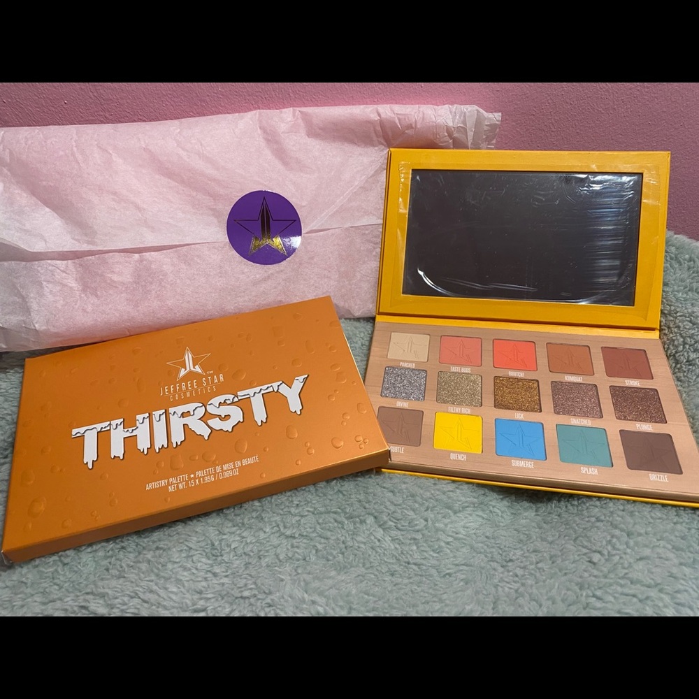 Thirsty🧡 Jeffree Star Cosmetic Eyeshadow Palette